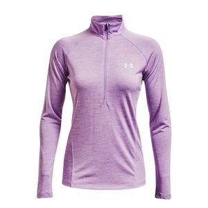 Washed Under amour metallic purple pullover